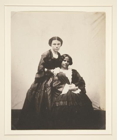 Charles Nègre, Portrait of Two Women, ca. 1855