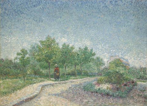 Vincent van Gogh, Square Saint-Pierre, Paris, 1887