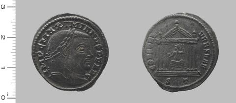 Maximian, Emperor of Rome, 1 Nummus of Maximian from Ticinum, 307–8