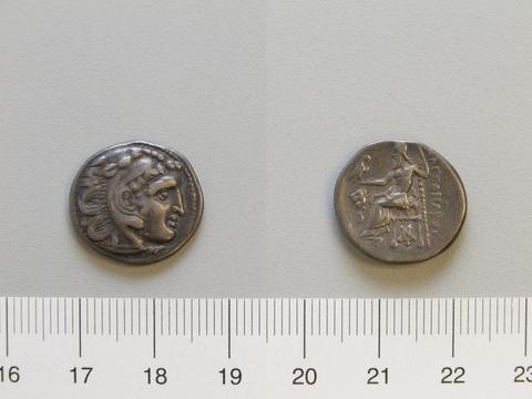 Alexander the Great, King of Macedonia, 1 Drachm of Alexander the Great, King of Macedonia from Colophon, 300 B.C.