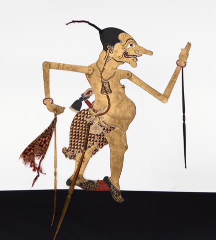 Marto Suwondo, Shadow Puppet (Wayang Kulit) of Petruk, from the set Kyai Nugroho, 1939