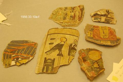 Unknown, Six (6) Mummy Fragments, 1303 B.C. or later