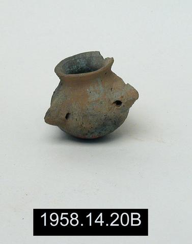 Unknown, Miniature jar, A.D. 900–1521