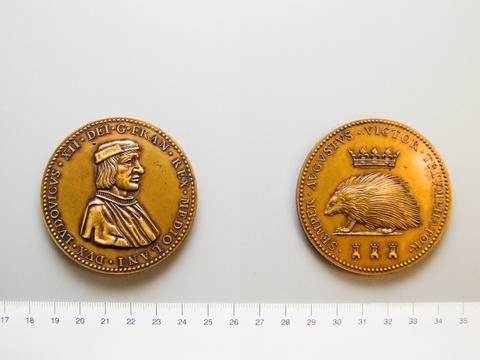 Louis XII, King of France, Cast Medal of Louis XII, 1900–1950