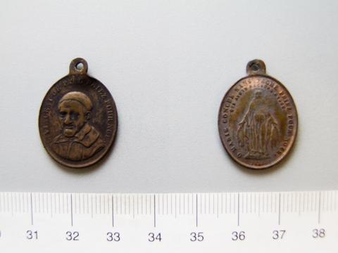 Unknown, Medal of St. Vincent, 1830