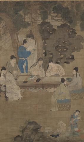 Unknown, The Eighteen Scholars of the Tang, 17th century