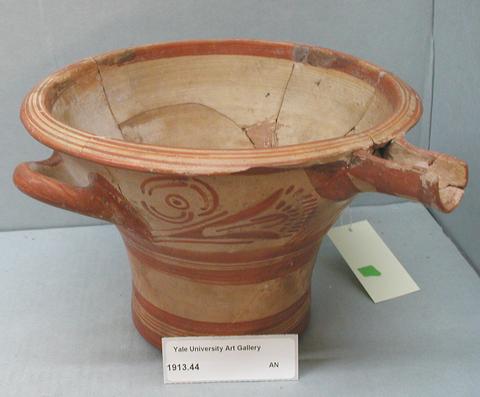 Unknown, Bridge-spouted Bowl, ca. 1300–1230 B.C.
