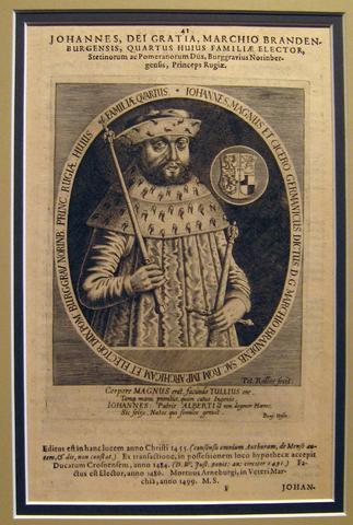 Peter Rollos I, Elector of Brandenburg, from the book Decem e familia Burggraviorum Nurnbergensium Electorum Breandenburgicorum eicones, ad vivum expressae . . ., 1628