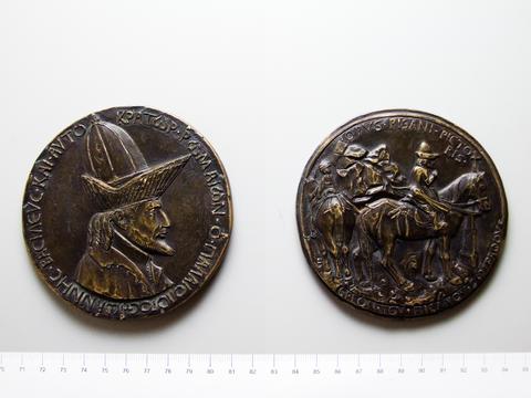 John VIII Palaeologus, Emperor of Byzantium, Medal of John VIII Palaeologus, Emperor of Byzantium, after 1438
