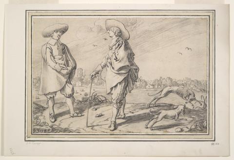 Jacob Gerritsz Cuyp, Portrait of two gentlemen from Dordrecht, ca. 1630