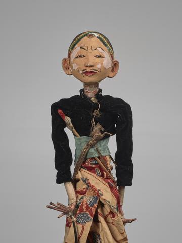 Ki Embal Cermomigar, Rod Puppet (Wayang Golek) of Badut, early 19th century