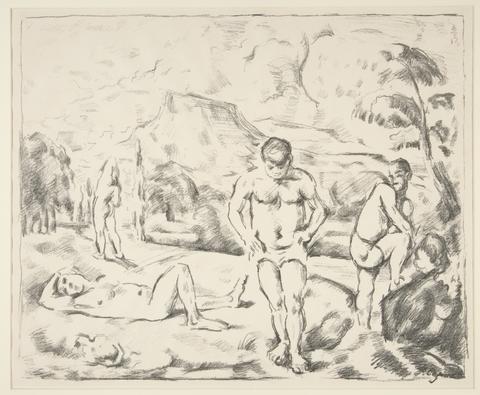 Paul Cézanne, The Bathers, 1896–97