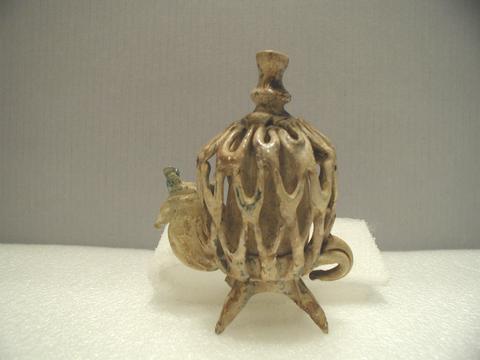 Unknown, "Cage" Animal Flask, 7th–8th century