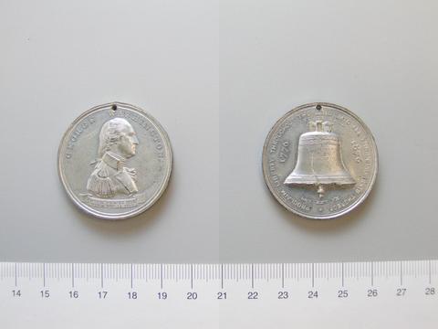 William H. Key, Medal Commemorating General Washington and the Centennial Liberty Bell, 1876
