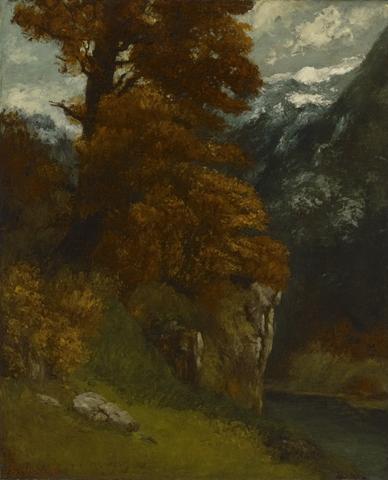 Gustave Courbet, The Glen at Ornans (Bords du Doubs; Effet d'Automne), 1866