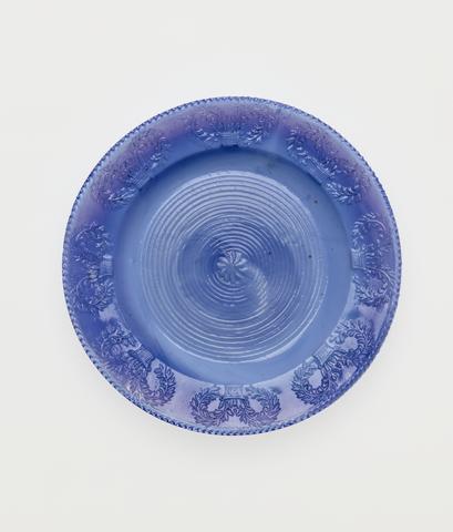 Boston and Sandwich Glass Works, Urn Cup Plate, 1830–35