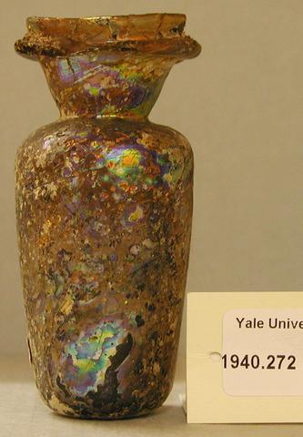 Unknown, Cylindrical bottle, 4th–5th century A.D.