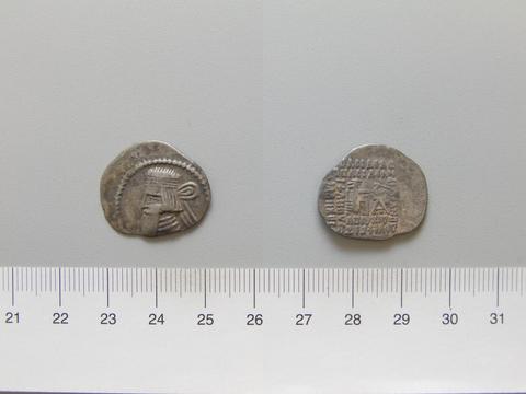 Gotarzes II of Parthia, 1 Drachm of Gotarzes II from Parthia, A.D. 41–51