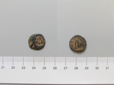 Tiberius, Emperor of Rome, Coin of Tiberius, Emperor of Rome from Jerusalem, A.D. 30