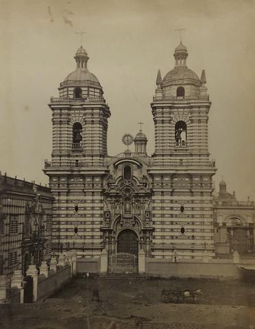 Unknown, San Francisco Church, Lima, ca. 1860