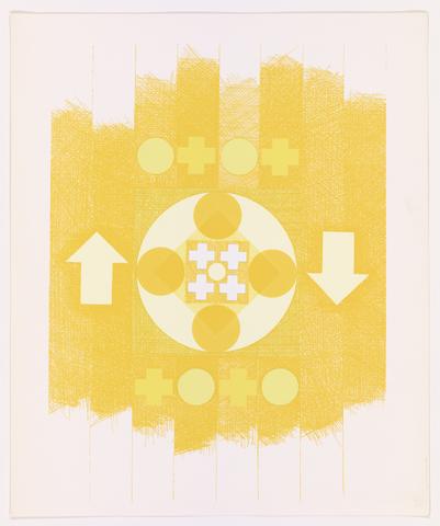 George Ortman, Ten Works + Ten Painters, portfolio of 10 screenprints by various artists, 1964