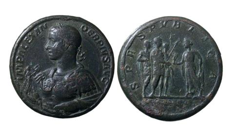 Severus Alexander, Emperor of Rome, Medallion of Severus Alexander, Emperor of Rome from Rome, 232