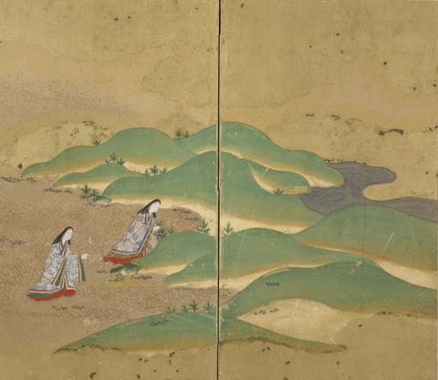 Unknown, Scene from The Tale of Genji, 1615–1868