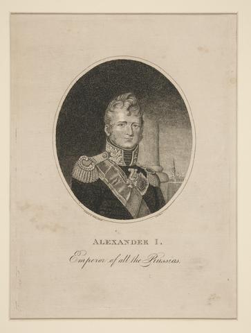 Amos Doolittle, Alexander I / Emperor of all the Russians, 19th–18th Century