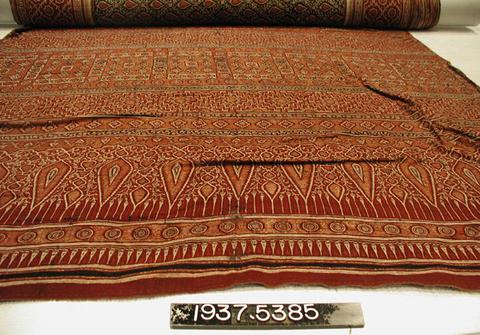 Unknown, Sari with Tear-Drop and Floral Design, mid-19th century
