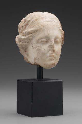 Unknown, Head of a Woman or a Muse, ca. 2nd century B.C.