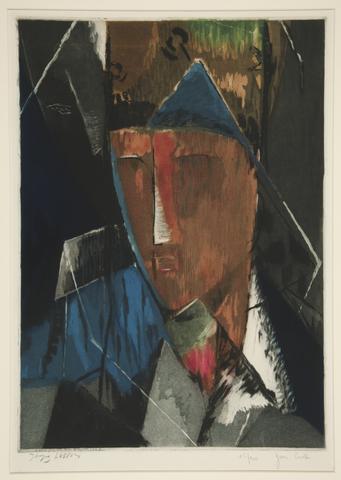 Jacques Villon, Portrait d'homme (Portrait of a Man), 1928