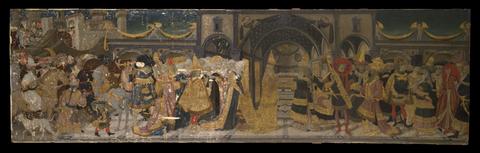 Apollonio di Giovanni, Meeting of Solomon and the Queen of Sheba, ca. 1440–50