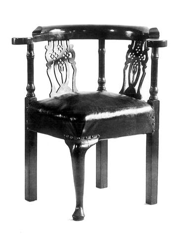 Unknown, Roundabout Chair, 1740–65