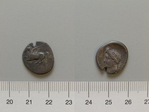 Corinth, 1 Drachm from Corinth, 350–338 B.C.