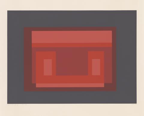 Josef Albers, Variant X, from the portfolio Ten Variants, 1966, published 1967