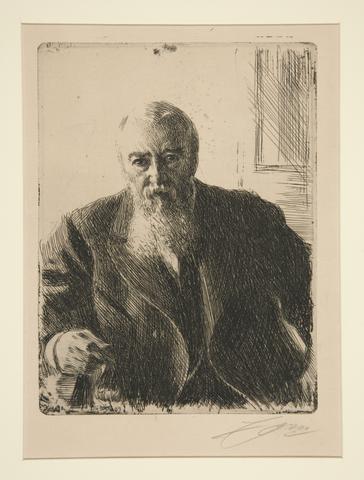 Anders Zorn, C.F. Liljevalch, 1909