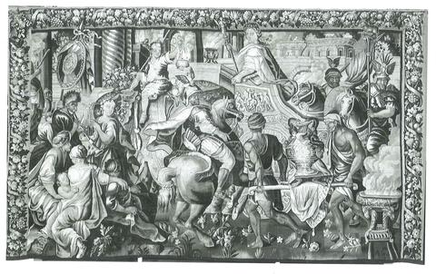 Unknown, The Entry of Alexander into Babylon, from The Story of Alexander, 17th century
