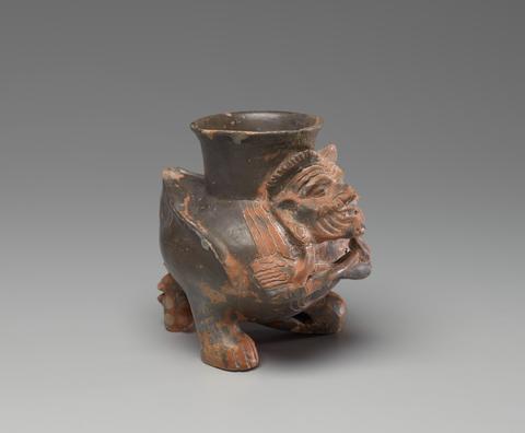 Unknown, Vessel with Aged Deity, A.D. 900–1200