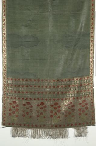 Unknown, Sash with Poppies (Paithani Patka), late 17th or early 18th century