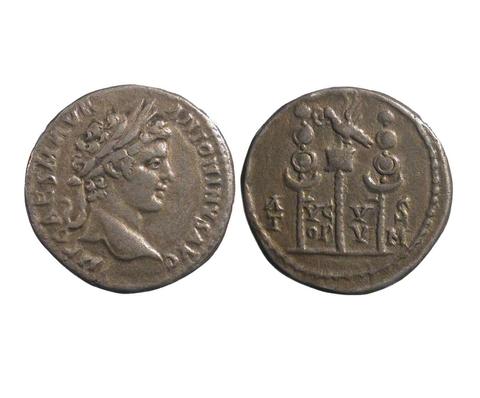 Caracalla, Roman Emperor, Cistophorus of Caracalla, Roman Emperor from Caesareia, Cappadocia, 198