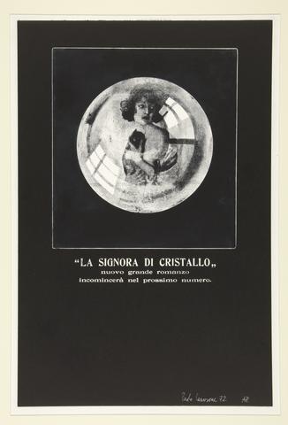 Paolo Carosone, La Signora di Cristallo, 1972
