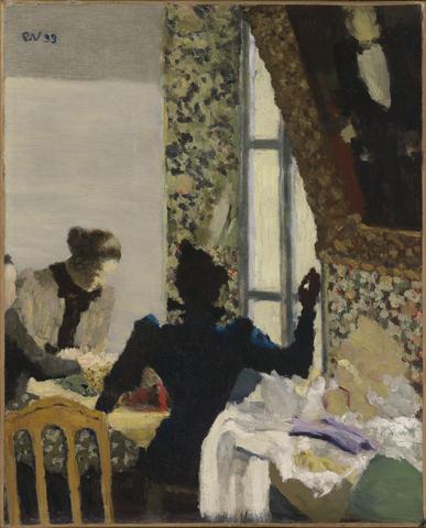 Édouard Vuillard, L’aiguillée (The Thread), 1893