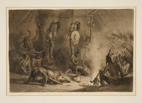 Felix O. C. Darley, "Pohk-hong" of the Mandan tribe, ca. 1855