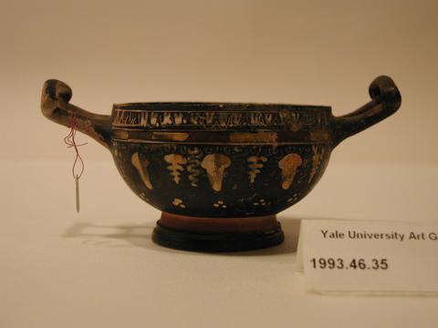 Unknown Greek, Gnathia ware cup-skyphos, 350–320 B.C.