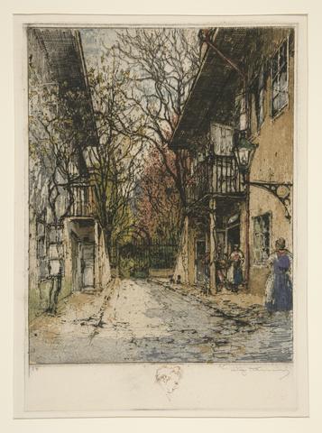 Luigi Kasimir, Schubert's Birthplace, ca. 1912–1918