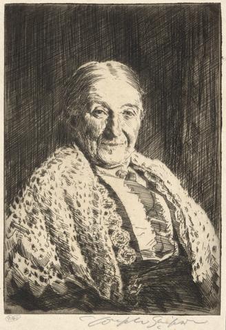 Joseph P. Simpson, Portrait of an Old Lady, early 20th century