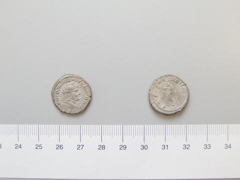 Caracalla, Roman Emperor, Denarius of Caracalla, Roman Emperor from Rome, 213