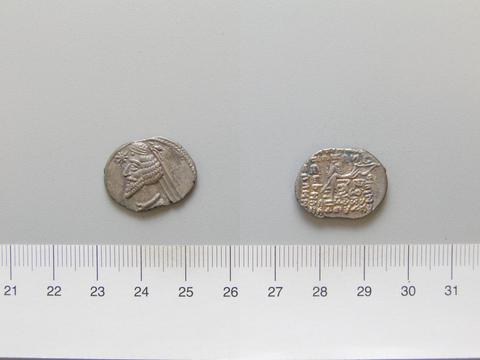 Phraates IV, King of Parthia, 1 Drachm of Phraates IV, 38–2 B.C.