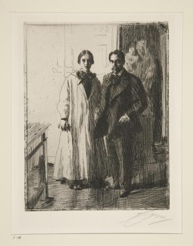 Anders Zorn, Mr. and Mrs. Atherton Curtis, 1906