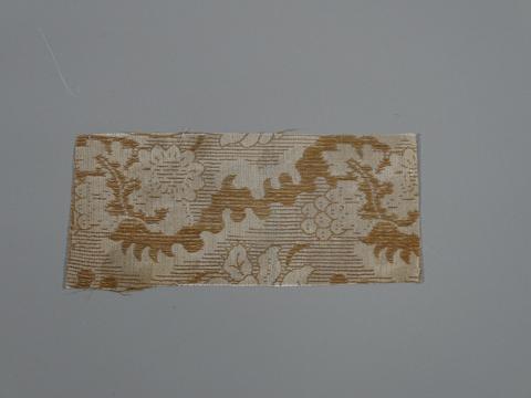 Unknown, Textile Fragment with Flowers and Fruit, 1615–1868